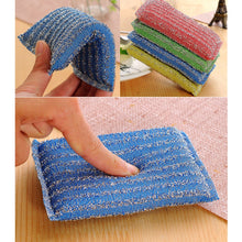 Kitchen utensil scrubber, scratch-proof, pack of 12, suitable for cleaning delicate surfaces.