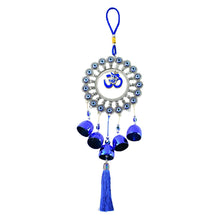 Spiritual Wind Chime with OM and Nazar Motif for Home